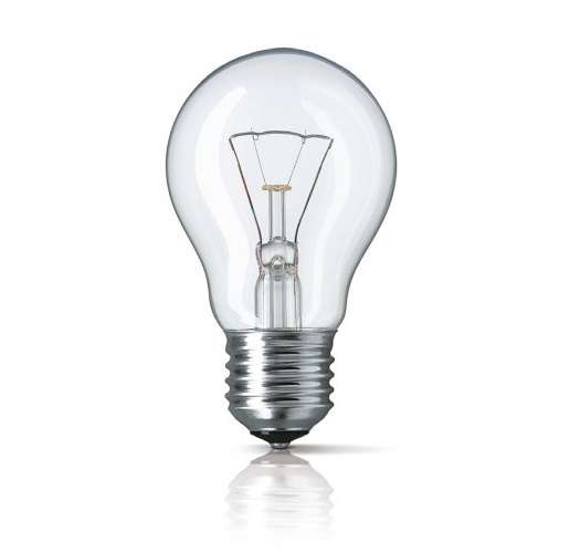 купить Лампа накаливания Б 40Вт E27 230В (верс.) Лисма 302449700\302467600