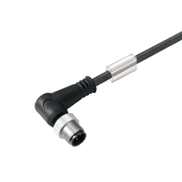 купить 1021661000 Weidmueller Sensor-actuator Cable (assembled) / Sensor-actuator Cable (assembled), One end without connector, M12, No. of poles: 5, Cable length: 10 m, pin, 90°