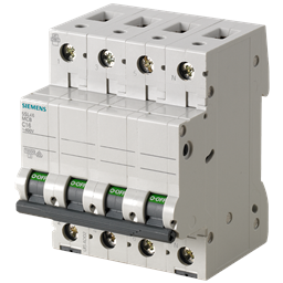 купить 5SL4601-6 Siemens CIRCUIT BREAKER 10KA 3+N-POLE B1 / SENTRON Miniature circuit breaker / 5SL miniature circuit breakers