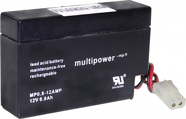 купить multipower MP0,8-12-AMP A9709 Bleiakku 12 V 0.8 Ah