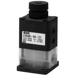 купить LVA40-04-B SMC LVA, High Purity Chemical Valve, Air Operated, Threaded Ports, Single Type