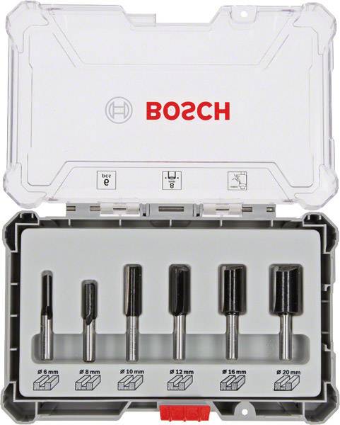 купить Bosch Nutfraeser Set, 6 tlg., 8mm Schaft Bosch Acce