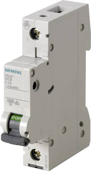 купить Siemens 5SL6125-7 Leitungsschutzschalter    1polig