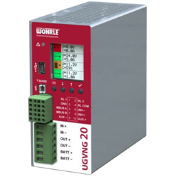 купить UGVNG 20 Wohrle DC power supply and UPS / 12-48V stabilized output voltage, regardless of battery voltage / up to 20A output current