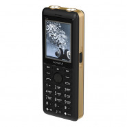 купить Мобильный телефон Maxvi P20 black-gold (2963) 2.8/3SIM/32Mb/черный/золотист