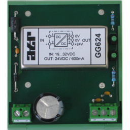 купить GG624 ATR DC/DC Converter  IN 19..32VDC Out 24VDC 600mA