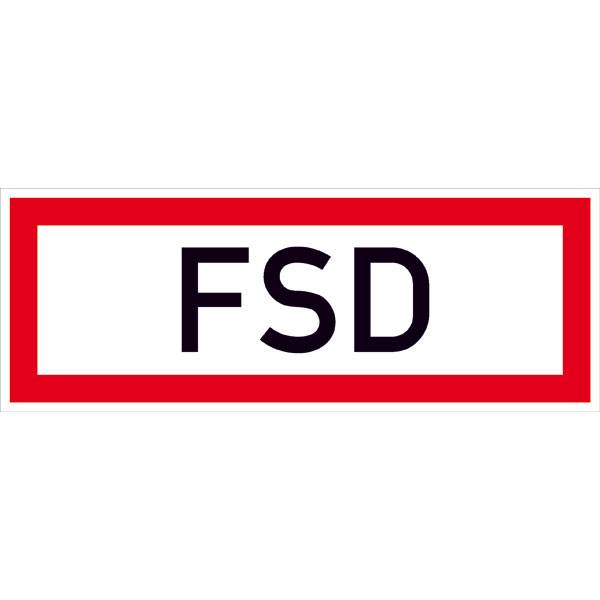 купить Hinweisschild FSD  Folie selbstklebend (B x H) 210