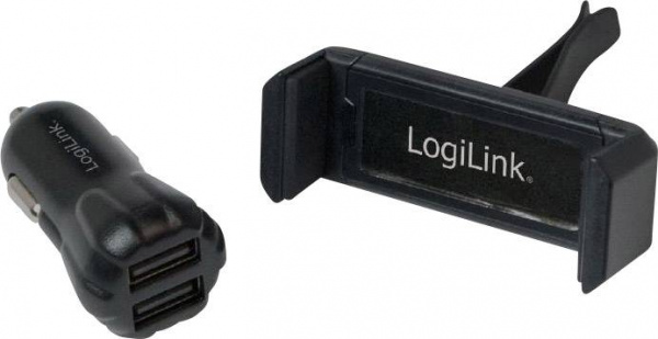 купить LogiLink PA0133 PA0133 USB-Ladegeraet KFZ, LKW Ausg