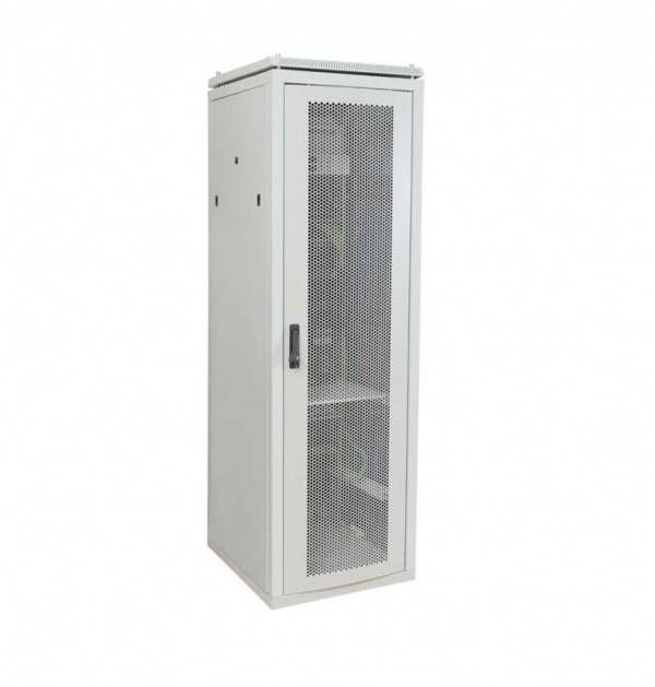 купить Шкаф сетевой 19дюйм LINEA N 24U 600х800мм перфорированная передняя дверь сер. ITK LN35-24U68-P
