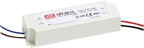 купить Mean Well LPV-20-12 LED-Trafo Konstantspannung 20