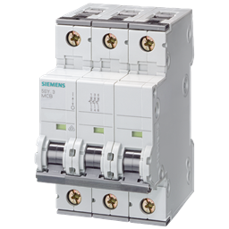 купить 5SY4306-6 Siemens CIRCUIT BREAKER 10KA 3POL B6 / SENTRON Miniature circuit breaker