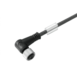 купить 9457740300 Weidmueller Sensor-actuator Cable (assembled) / Sensor-actuator Cable (assembled), One end without connector, M12, No. of poles: 4, Cable length: 3 m, Socket, angled