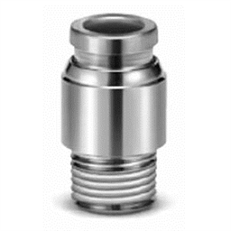купить KQG2S04-01S SMC KQG2S, Stainless Steel 316, One-touch Fitting, Hexagon Socket Head Male Connector