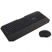 купить Набор клавиатура+мышь DEFENDER Berkeley C-925 RU, беспроводной, черный