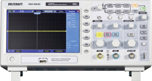 купить Digital-Oszilloskop VOLTCRAFT DSO-1102D 100 MHz 2-