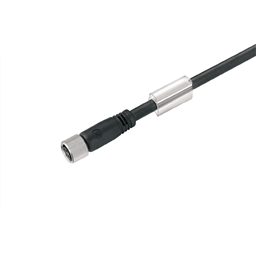 купить 1927260150 Weidmueller Sensor-actuator Cable (assembled) / Sensor-actuator Cable (assembled), One end without connector, M8, No. of poles: 4, Cable length: 1.5 m, Female socket, straight