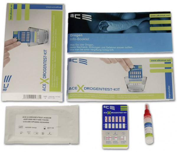 купить ACE Kit X 100338 Drogentest-Kit Urintest, Wischtes