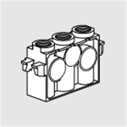 купить 228001300 Metal Work Intermediate base with upper couplings for valves ISO 2