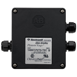 купить 1485T-P2T5-T5C Allen-Bradley DeviceNet Power Tap: Thick Round Media / Cable Gland/Terminal Strip / 2 Port / Standard