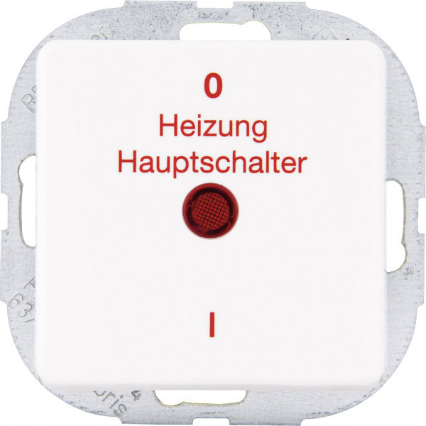 купить REV  Einsatz Heizungs-Notschalter   Weiss 050166255