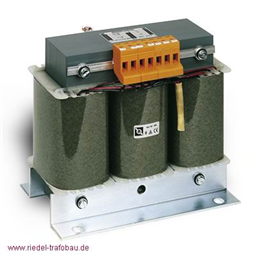 купить 0300-00008200 Riedel Transformatorenbau Three phase isolating transformer 8,2kVA / Pri: 3AC 1-1000V selectable; Sec: 0-1000V selectable;