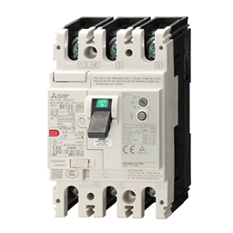 купить NV100-HRU_3P_090A_50mA_F Mitsubishi Earth Leakage Circuit Breaker 3-Pole 90A 50mA Front connection type