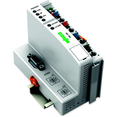 купить Контроллер базовый узла сети PROFIBUS DP 12Мбод дискретные сигналы WAGO 750-323