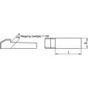 купить TOOLCRAFT  Stahl C45K Nasenkeil (d x L) 8 mm x 45