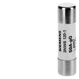 купить 3NW6106-1 Siemens CYLINDRICAL FUSE GG ACC. TO FRENCH STANDARD (NFC) / WITHOUT INDICATOR SIZE 14X51MM, 500V 12A
