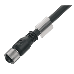 купить 9456140120 Weidmueller Sensor-actuator Cable (assembled) / Sensor-actuator Cable (assembled), One end without connector, M12, No. of poles: 5, Cable length: 1.2 m, Female socket, straight