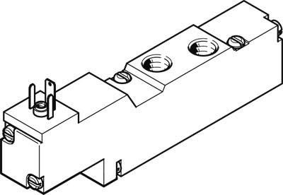 купить FESTO Magnetventil 173099 MEBH-5/2-1/8-P-B-230AC