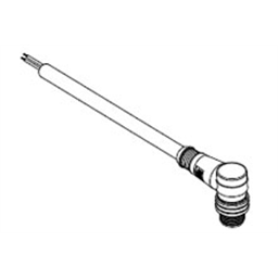 купить 1200060273 Molex M12 Single-Ended Cordset, Male / Micro-Change (M12) Single-Ended Cordset, 3 Poles, Male (90°) to Pigtail, 0.34mm2 PVC Cable, 2.0m (6.56') Length