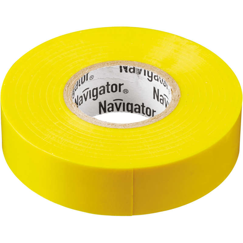 купить Изолента ПВХ 15мм (рул.20м) жел. NIT-B15-20/Y Navigator 71105