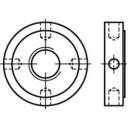 купить TOOLCRAFT  137264 Kreuzlochmuttern M24   DIN 1816