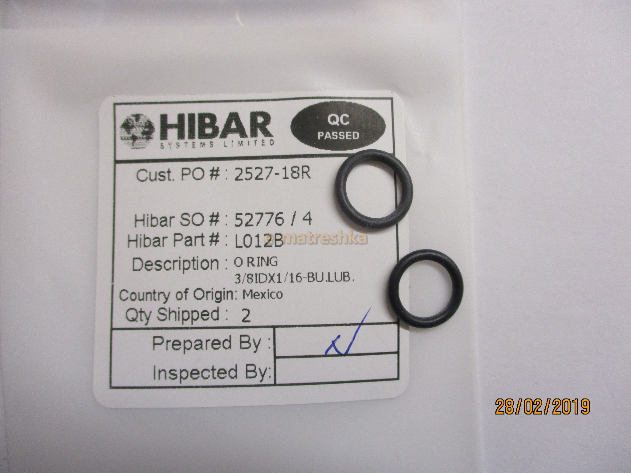 купить Кольцо L012B (Hibar)