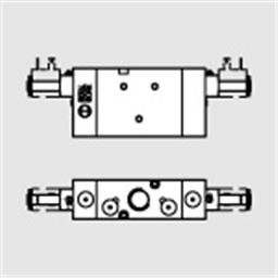 купить 7030020100 Metal Work 70 series valve electro-pneumatic couplings 1/2" 3/2 bistable