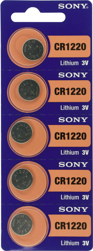 купить Sony CR 1220 Knopfzelle CR 1220 Lithium 40 mAh 3 V