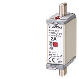 купить 3NA6810 Siemens LV HRC FUSE LINK GL/GG WITH INSULATED GRIP LUGS / WITH COMBINATION INDICATOR SIZE 000, 25A, AC 500V/DC 250V