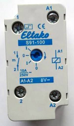 купить Eltako S91-100-8VAC Stromstossschalter Aufputz 8 V