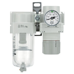 купить AC40B-04DG-A SMC AC10B-40B-A (FRL), Modular Type, Air Filter + Regulator