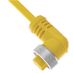 купить MIN-3FP-12-R Mencom PVC Cable - 16 AWG - 600 V - 13A / 3 Poles Female Right Angle Plug 12 ft