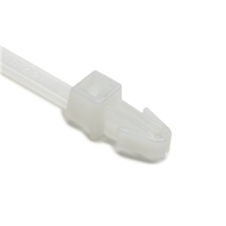 купить T50RSF9M4 HellermannTyton Push Mount Cable Tie, 8.3" Long, 50lb Tensile, Panel Thickness .25"– .28", PA66, Natural, 1000/pkg