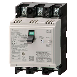 купить MN50-CSA_3P_010A_30mA_F Mitsubishi Earth Leakage Circuit Breaker 3-pole 16A 30mA Front connection type