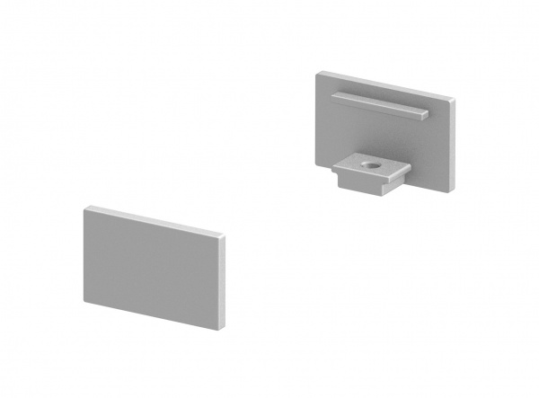 купить LI1000475 Schrack Technik GRAZIA 10 Endkappe flach,2Stk,alu,für flache Ausführung