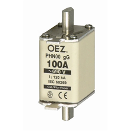 купить OEZ:40518 OEZ Плавкая вставка / Un AC 690 V / DC 250 V, размер 00, gG - характеристика для общего применения, без Cd/Pb
