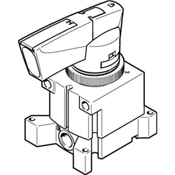 купить VHER-BH-M04E-G18-LD Festo Распределитель с ручным управлением / 00991332