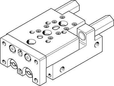 купить FESTO Mini-Schlitten 170555 SLT-10-20-P-A Gehaeusem