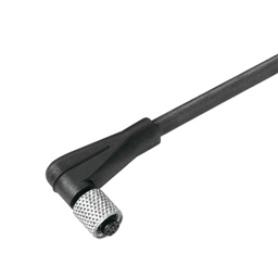 купить 1873260300 Weidmueller Sensor-actuator Cable (assembled) / Sensor-actuator Cable (assembled), One end without connector, M5, No. of poles: 3, Cable length: 3 m, Socket, angled