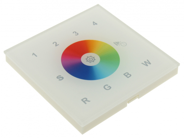 купить LILC012014 Schrack Technik LED RF WiFi Controller Touch RGBW - 4 Zonen - weiß