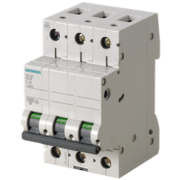 купить 5SL3306-7MB Siemens MCB 4.5KA 3POLE C6 / SENTRON Miniature circuit breaker / 5SL miniature circuit breakers